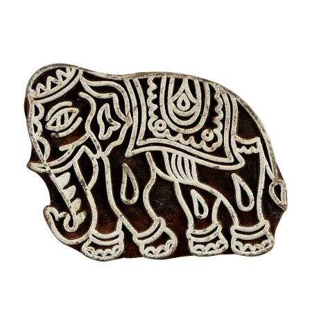Set of 1 Piece New Wooden Printing Block